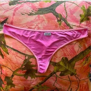 steve madden sexy lingerie hot pink logo